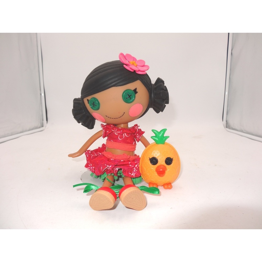 Lalaloopsy Mango Tiki Wiki Large 13 Inch Doll with Pineapple Bird Pet 2013 MGA